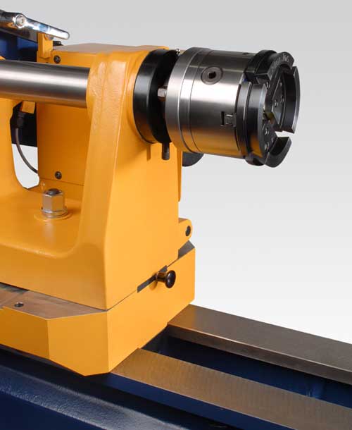 Drechselbank steinert maximo, Spindelstock mit 125-er Drechselfutter