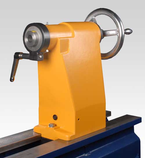 Drechselbank steinert maximo, Reitstock mit Pinolenklemmung