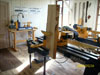 Woodturning lathe steinert maximo in action...